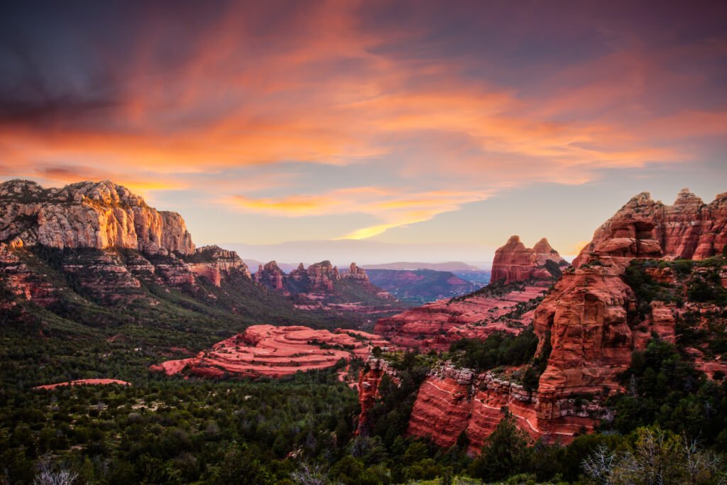 Sedona red rock views